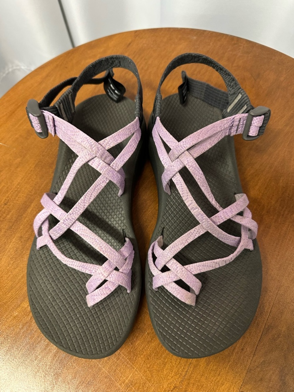 Chaco Women’s ZX/2 cloud Sandals Lavender purple size 10 excellent preowned cond